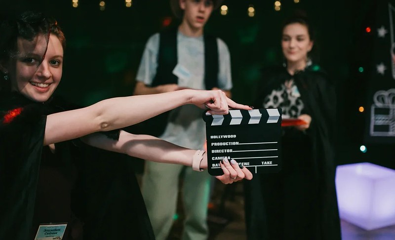 Городские огни и праздничное настроение в Набережных Челнах