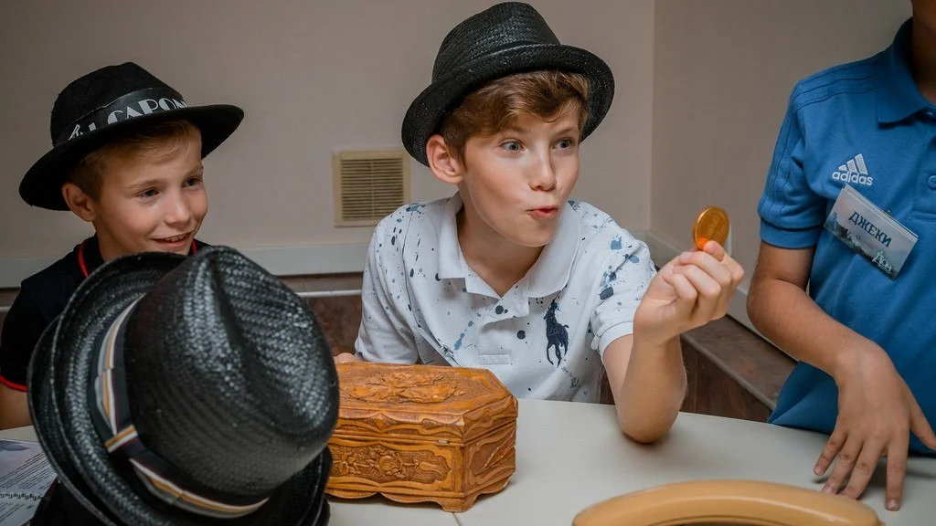 Выездной квест для детей «Дом с привидениями»<span class='mob'>: Вот это находка!</span>